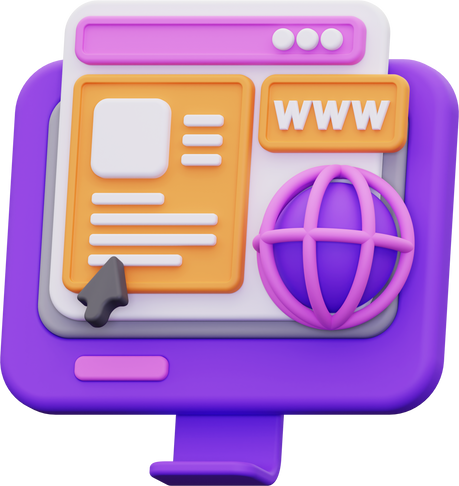 3d website icon